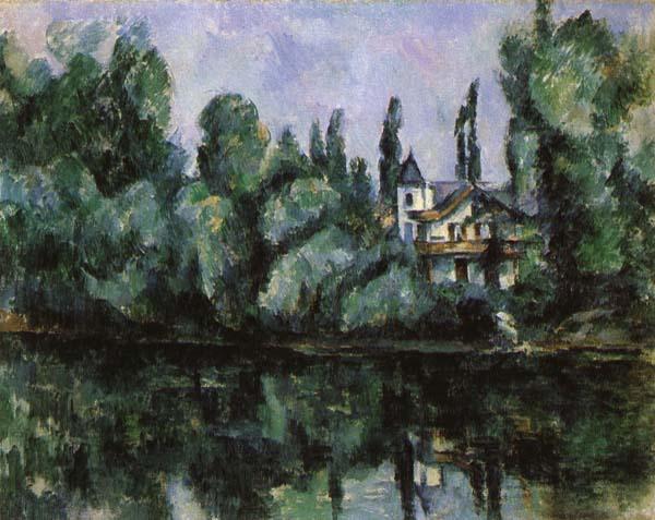 Paul Cezanne The Banks of the Marne Spain oil painting art